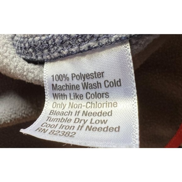 Crown and Ivy Golf 1/4 Zip Pullover Blue Women Size M - Picture 9 of 9